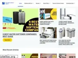 Sites similar to bestwatersoftenersystem.com