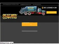 Sites similar to bestwaycarting.com