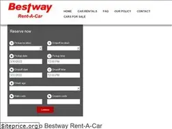 Sites similar to bestwayrentacar.com