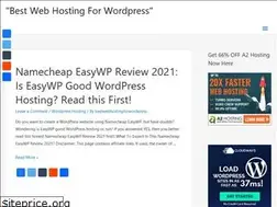Sites similar to bestwebhostingforwordpress.net