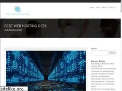 Sites similar to bestwebhostinggeek.com