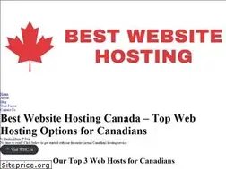 Sites similar to bestwebsitehosting.ca