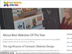 Sites similar to bestwebsitesoftheyear.com