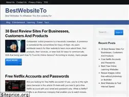 Sites similar to bestwebsiteto.com