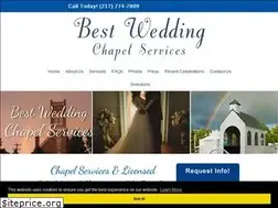 Sites similar to bestweddingchapel.com