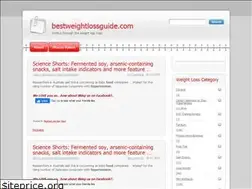 Sites similar to bestweightlossguide.com