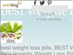 Sites similar to bestweightlosspills.over-blog.com