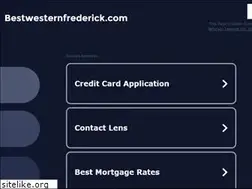Sites similar to bestwesternfrederick.com