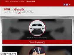 Sites similar to bestwesternmotors.com