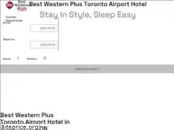 Sites similar to bestwesterntorontoairportwest.com
