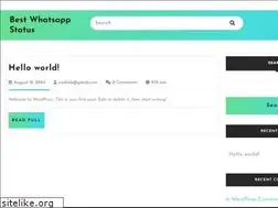 Sites similar to bestwhatsappstatus.in