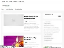 Sites similar to bestwhatsappstatuses.com