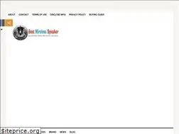 Sites similar to bestwirelessspeaker.com