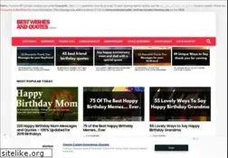 Sites similar to bestwishesandquotes.com