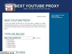 Sites similar to bestyouproxytube.com