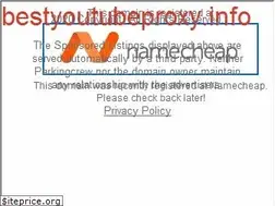 Sites similar to bestyoutubeproxy.info