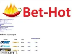 Sites similar to bet-hot.com