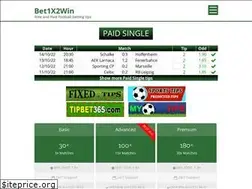 Sites similar to bet1x2win.com