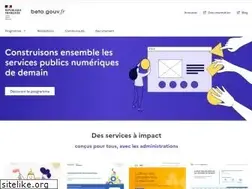 Sites similar to beta.gouv.fr