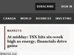 Sites similar to beta.theglobeandmail.com