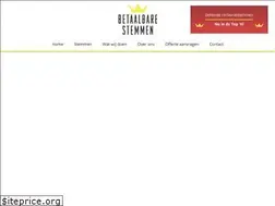 Sites similar to betaalbarestemmen.nl