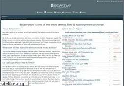 Sites similar to betaarchive.com