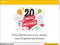 Sites similar to betacomm.com.ba