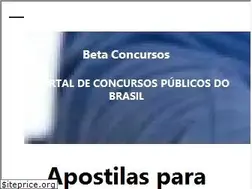 Sites similar to betaconcursos.com