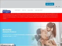 Sites similar to betadine.ca