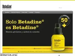 Sites similar to betadine.es