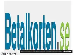 Sites similar to betalkorten.se