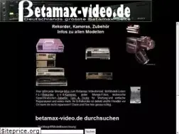Sites similar to betamax-video.de