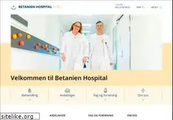 Sites similar to betanienhospital.no