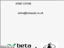 Sites similar to betapak.co.uk