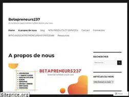 Sites similar to betapreneur.wordpress.com