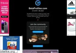 Sites similar to betaprofiles.com