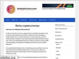 Sites similar to betbybitcoins.com