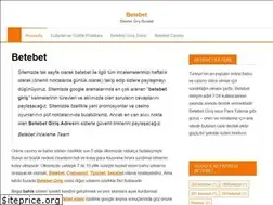 Sites similar to betebet402.com