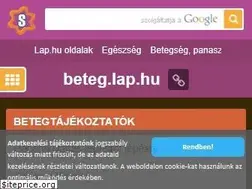 Sites similar to beteg.lap.hu
