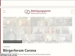 Sites similar to beteiligungsportal-bw.de