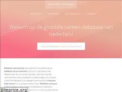 Sites similar to betekenis-voornaam.be