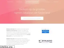 Sites similar to betekenis-voornaam.nl