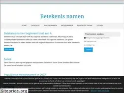 Sites similar to betekenisnamen.org