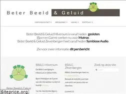 Sites similar to beterbeeldengeluid.nl