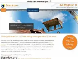 Sites similar to beterlenen.nl