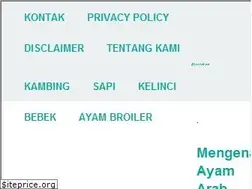 Sites similar to beternak.net