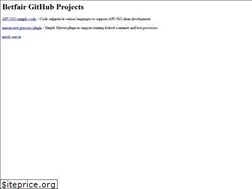 Sites similar to betfair.github.io