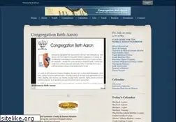 Sites similar to bethaaron.org