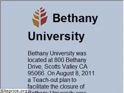 Sites similar to bethany.edu