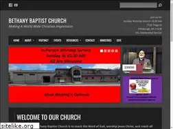 Sites similar to bethanybaptist-pgh.org